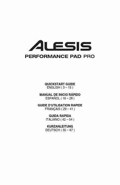 Alesis Drums PERFORMANCE PAD PRO-page_pdf